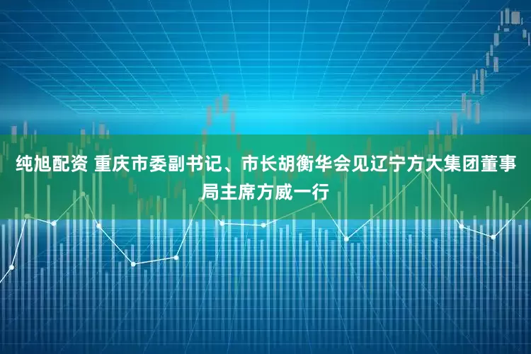 纯旭配资 重庆市委副书记、市长胡衡华会见辽宁方大集团董事局主席方威一行